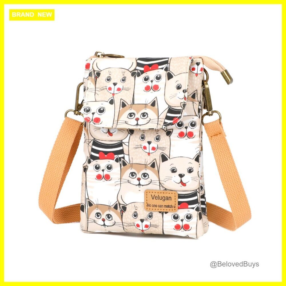 Mini Crossbody Phone Bag Waterproof Lightweight Adjustable Strap Multifunctional